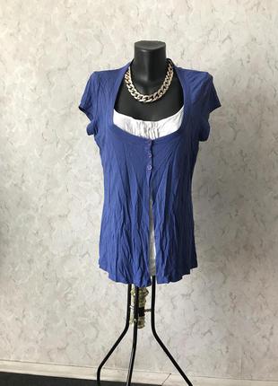 Футболка эмитация двойки