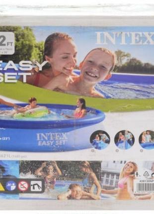 Надувной бассейн intex easy set3 фото