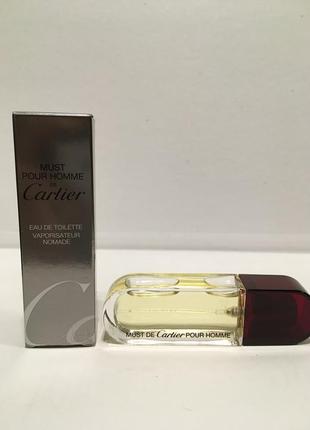 Must de cartier pour homme 15 мл оригинал винтаж