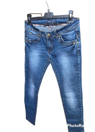 Синие джинсы скини в идеальном состоянии6 фото