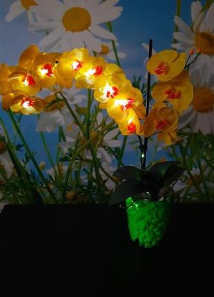 Світильник орхідеї, подарунок4 фото