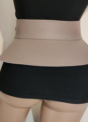 Пояс баска из натуральной кожи размер xs-s