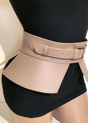 Пояс баска из натуральной кожи размер xs-s