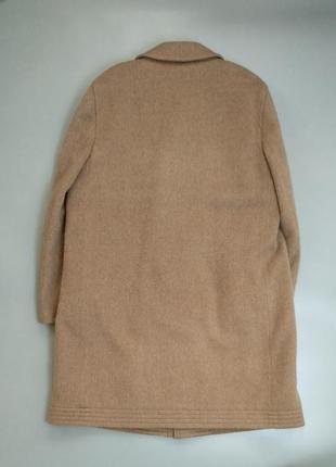 Шерстяное пальто deflinger премиум бренд австрия вискоза шерсть2 фото