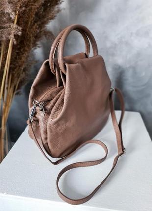 Італійська сумока женская сумка кожаная сумка6 фото