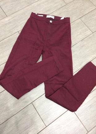 Легкі джинси висока посадка