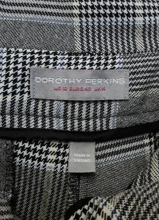 Стильные стрейчевые тёплые укороченные штанишки с высокой  посадкой от dorothy perkins8 фото