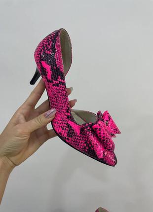 Лодочки каблук крокуль krok 👠 кожа натуральная  35-41рр4 фото