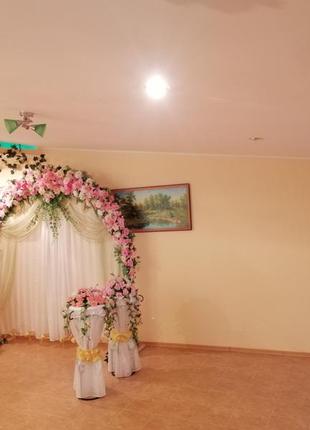 Весільна арка з 4ма підставками7 фото