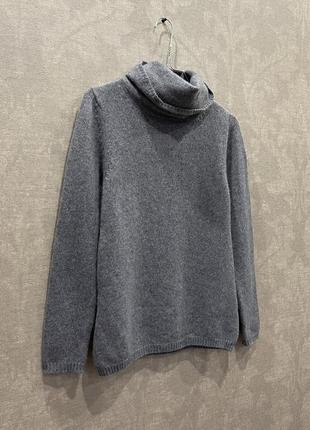 Кашемировый свитер с высоким горлом водолазка1 фото