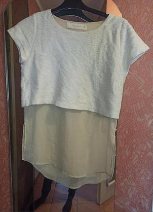 Стильная футболка, рубашка zara