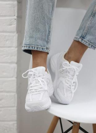 New balance 530 white трендові білі класичні кросівки беланс весна літо осінь жіночі білі класичні стильні кросівки2 фото