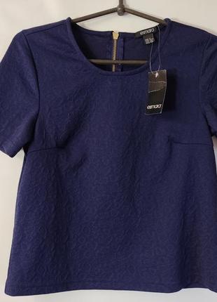 Элегантная блуза с коротким рукавом, 32-34 xs (наш 36-38), германия, esmara1 фото