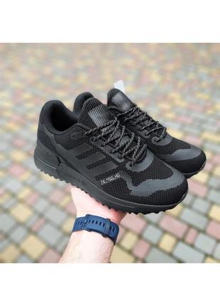 Кроссовки мужские adidas zx750 hd черные / кросівки чоловічі адидас адідас чорні кроссы