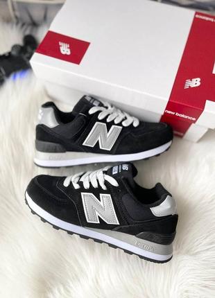 Жіночі кросівки new balance black reflective