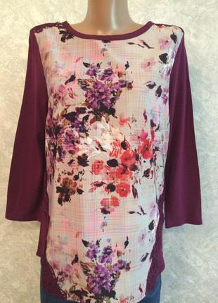 Блузка  в цветы oasis