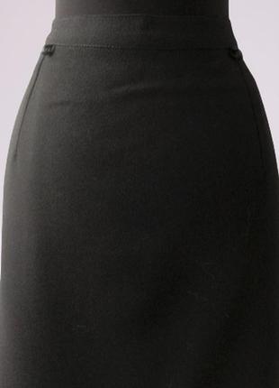 Винтажная юбка на запах с воланом по передней полочки, giulia vi, италия7 фото