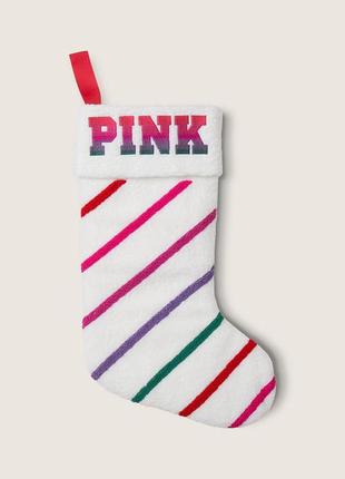 Рождественский носок для подарков от victorias secret pink. оригинал