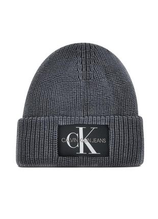 Шапка calvin Tapered klein женская мужская фирменная оригинал зимняя кельвин