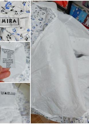 Міга красиве ніжне жіночне бавовняне плаття mira р. 44-469 фото