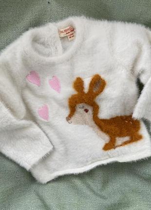 Новая кофточка травка на 3/6 мес