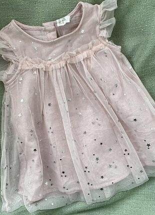 Платья красивое h&m 4/6 мес