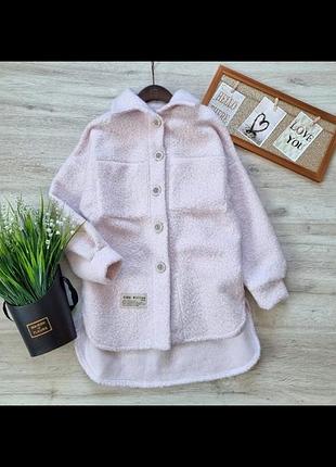 Пальто-рубашка оверсайз 4