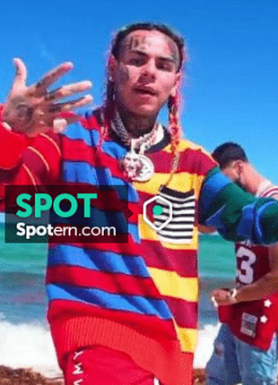 6ix9ine tommy hilfiger sale sweater
