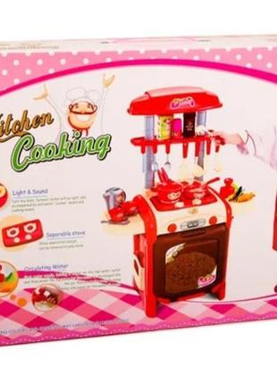 Детская кухня кондитерская игрушечная для девочки с посудкой на подарок