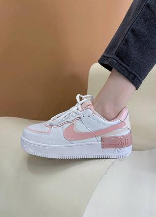 Nike air force white shadow/light pink