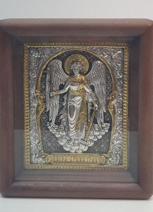 Икона серебро ангел хранитель