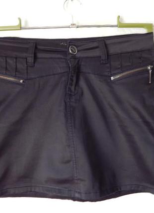 Атласная юбка со змейками добріречі