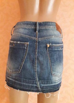 Стильна джинсова спідниця 4