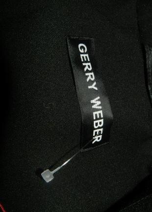 Элегантный,офисный,чёрный жакет-пиджак с карманами,большого размера,сост.нового,gerry weber8 фото