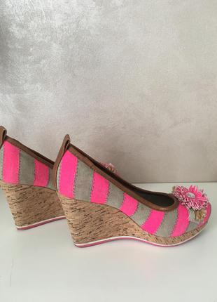 Літні яскраві туфлі tamaris4 фото