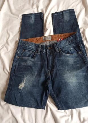 Супер джинси з потертостями pull & bear3 фото
