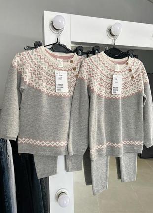 Костюм в'язаний светр і штани