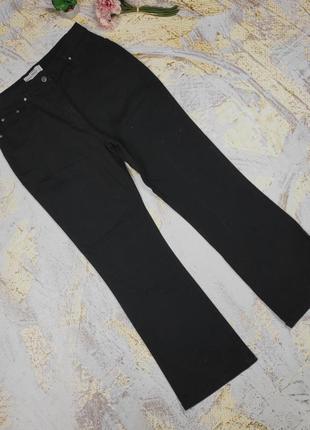 Стрейчеві джинси нові чорні класні на осінь papaya uk 14/42/l
