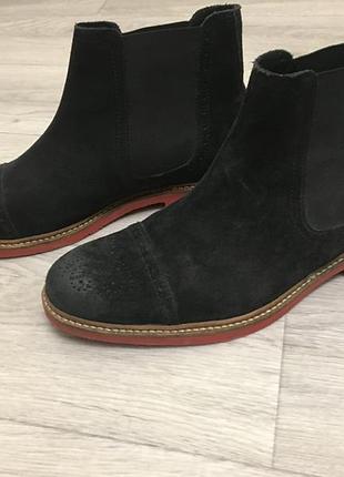 Мужские нубуковые ботинки