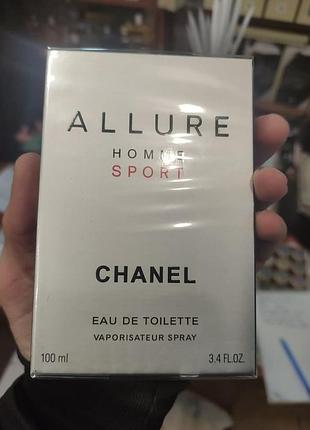 Chanel allure homme sport, 100 мл, туалетна вода