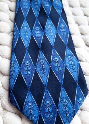 Шёлковый брендовый галстук2 фото