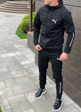 Костюм чоловічий puma 💯😎🖤🖤6 фото