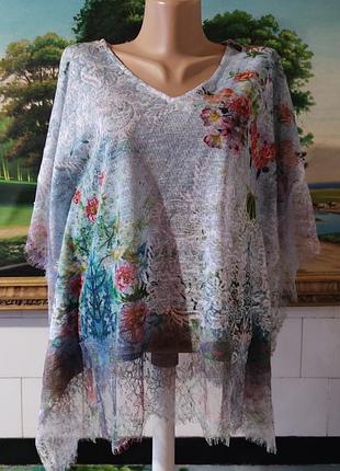 Блуза,блузка,сорочка,балахон,парео,розмір l.