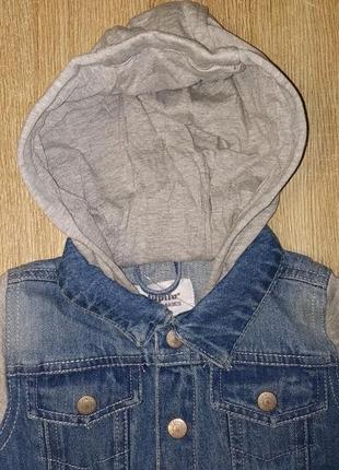 Стильна джинсова куртка тм pepperts2 фото