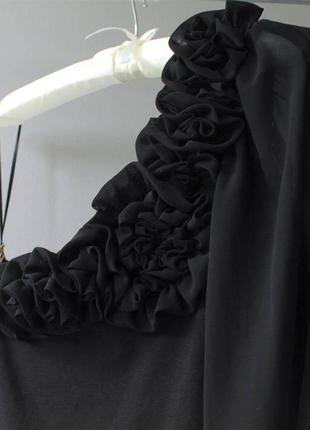 Черное платье / короткое платье / нарядное платье /  платья miss selfridge4 фото