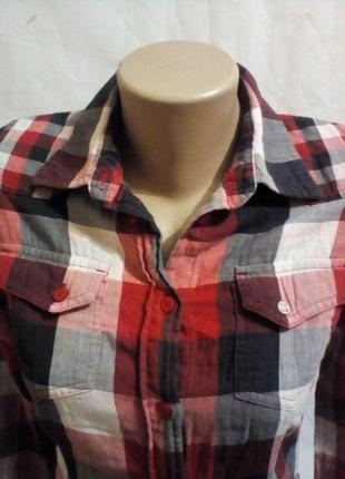Рубашка блузочка  tom tailor размер xs-34-6 индия3 фото