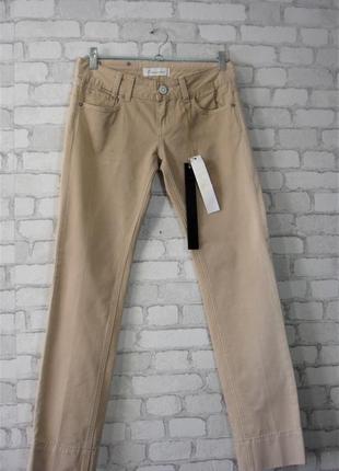 Бежевые джинсы ---fracomina-- 42-44-46 р ---сток--распродажа1 фото
