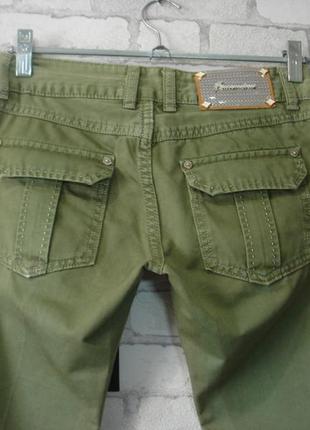 Зеленые джинсы ---fracomina--42-44 р -----сток--распродажа3 фото