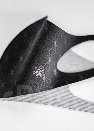 Багаторазова захисна нано маска з нитками срібла і міді gemma korea розміри m l xl