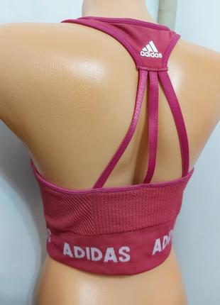 Топ adidas р. 44-46 оригинал/двойной/ с поддерживающим лифом2 фото